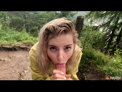 ❤️ 女孩在公共口交後吞下精液 - Eva Elfi ❤ 色情視頻 在我們